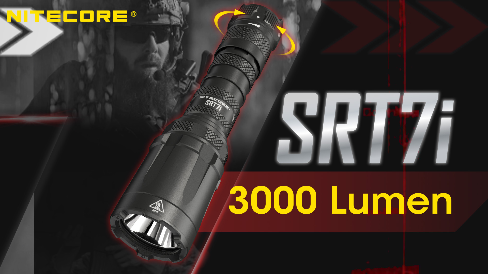 ※値下不可NITECORE SRT7i タクティカルフラッシュライト 楽天市場】Nitecore SRT7i タクティカル フラッシュライト 3000